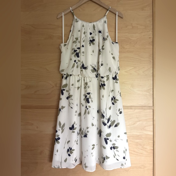 Nine West Floral Dress Size 10 - Picture 2 of 6
